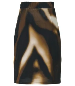 Mart Visser Avery Print Rok Olijfgroen / Multi oliveGreen/multicolor Best