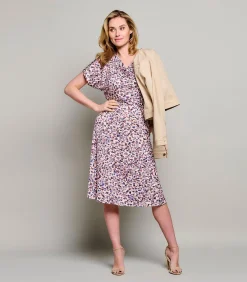 Mart Visser Ayla Print Rok Pink/kobalt multicolor Outlet