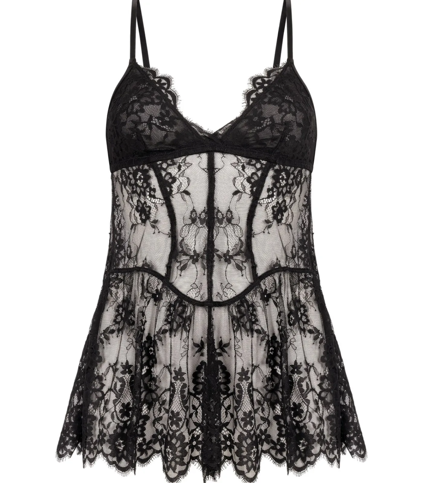 Hunkemöller Babydoll Annabelle black