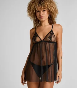 Hunkemöller Babydoll Hilton black Hot