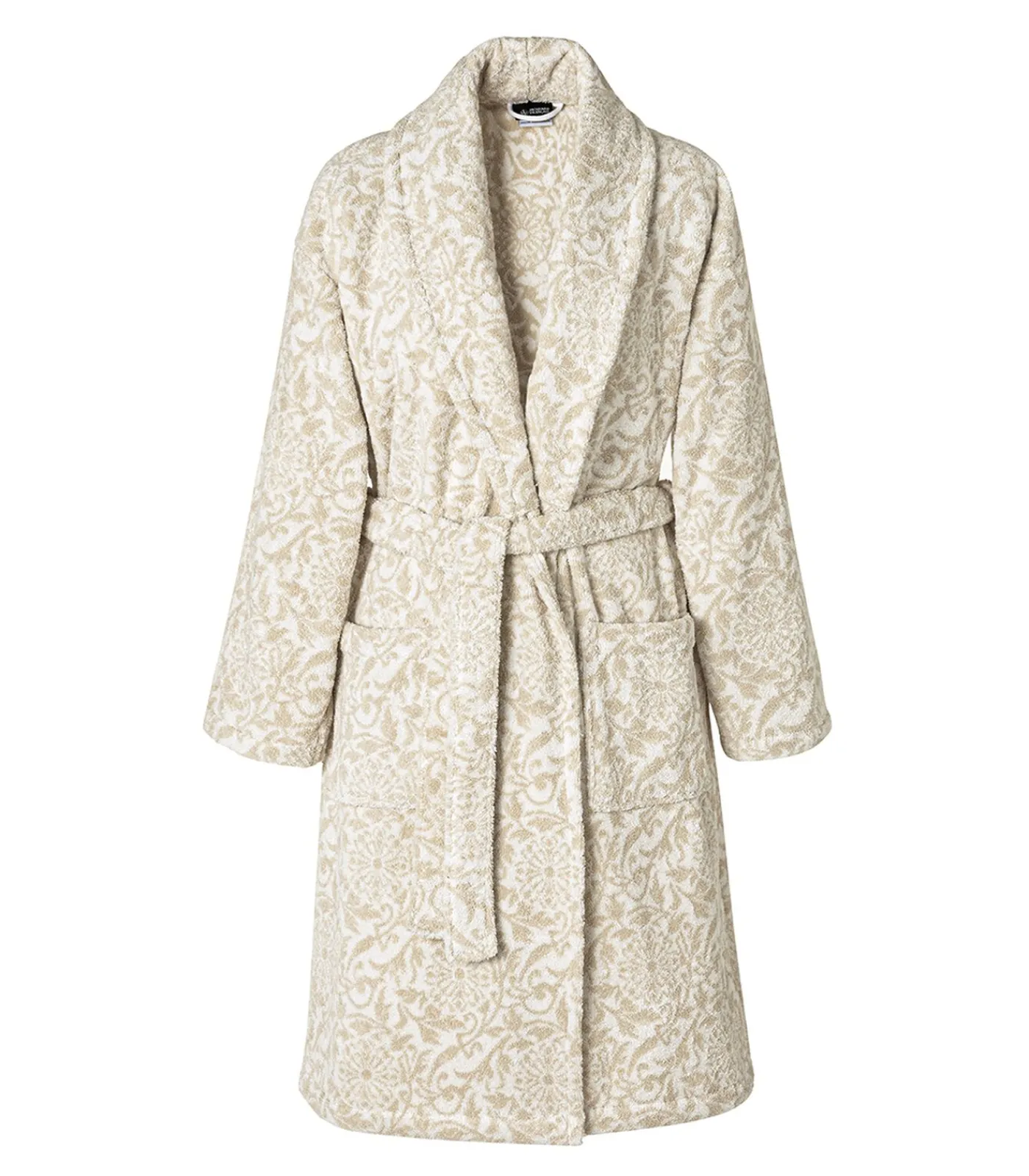 Le Jacquard Francais Bademantel Charme lightBeige Outlet