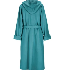 Mood!t Badjas Reese, Artic Blauw - M - Unisex - Katoen/Polyester blue Hot