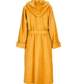 Mood!t Badjas Reese, Sunshine geel - M - Unisex - Katoen/Polyester yellow New