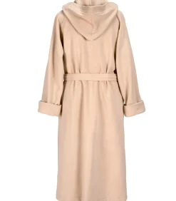 Mood!t Badjas Reese, Zand - S - Unisex - Katoen/Polyester beige