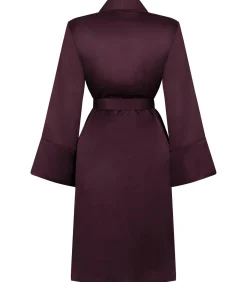 Hunkemöller Badjas Satin Fleece purple Online