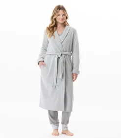 LE CHAT Badjas van micropolar FLOCON 160 gray