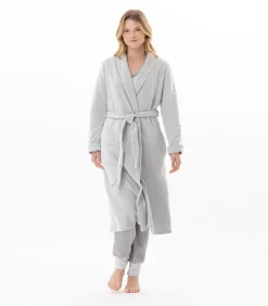 LE CHAT Badjas van micropolar FLOCON 160 gray