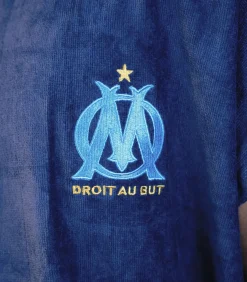 Matt & Rose Badponcho voor kinderen van 100% katoen, LOGO blue Clearance