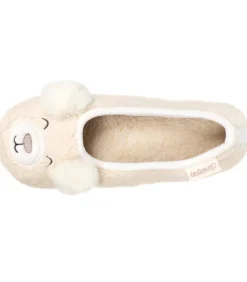ISOTONER Ballerina damesschoenen 3D Beer ivory Discount
