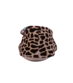ISOTONER Ballerina pantoffels Giraffe strik beige Clearance