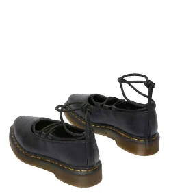 Dr Martens Ballerina's Dr. Martens Elphie II van zwart leer black Sale