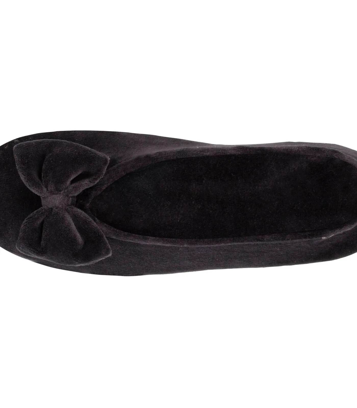 ISOTONER Balletschoentjes Dames Groot Zwart Strik black Outlet