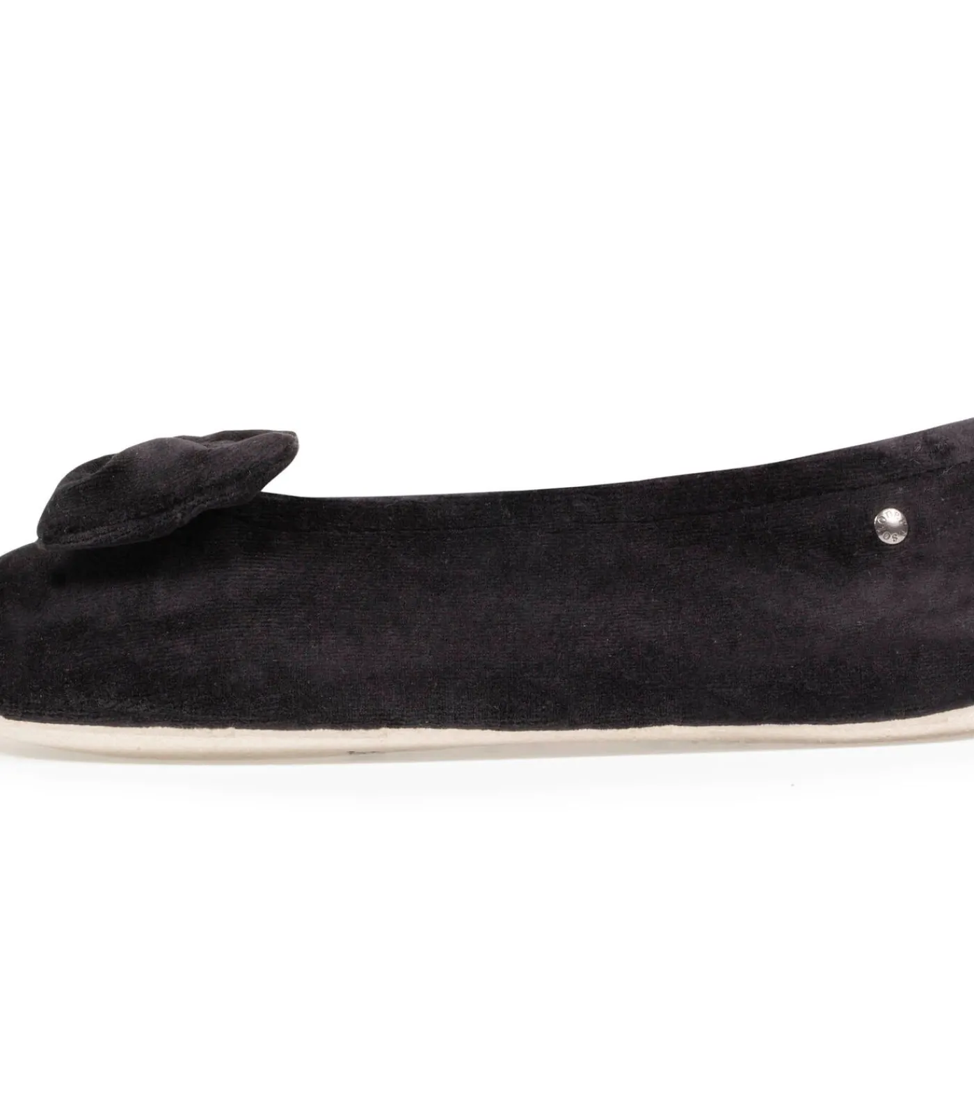 ISOTONER Balletschoentjes Dames Groot Zwart Strik black Outlet