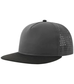 Atlantis Headwear BANK FIVE - Baseball Pet - Donkergrijs darkGrey Clearance