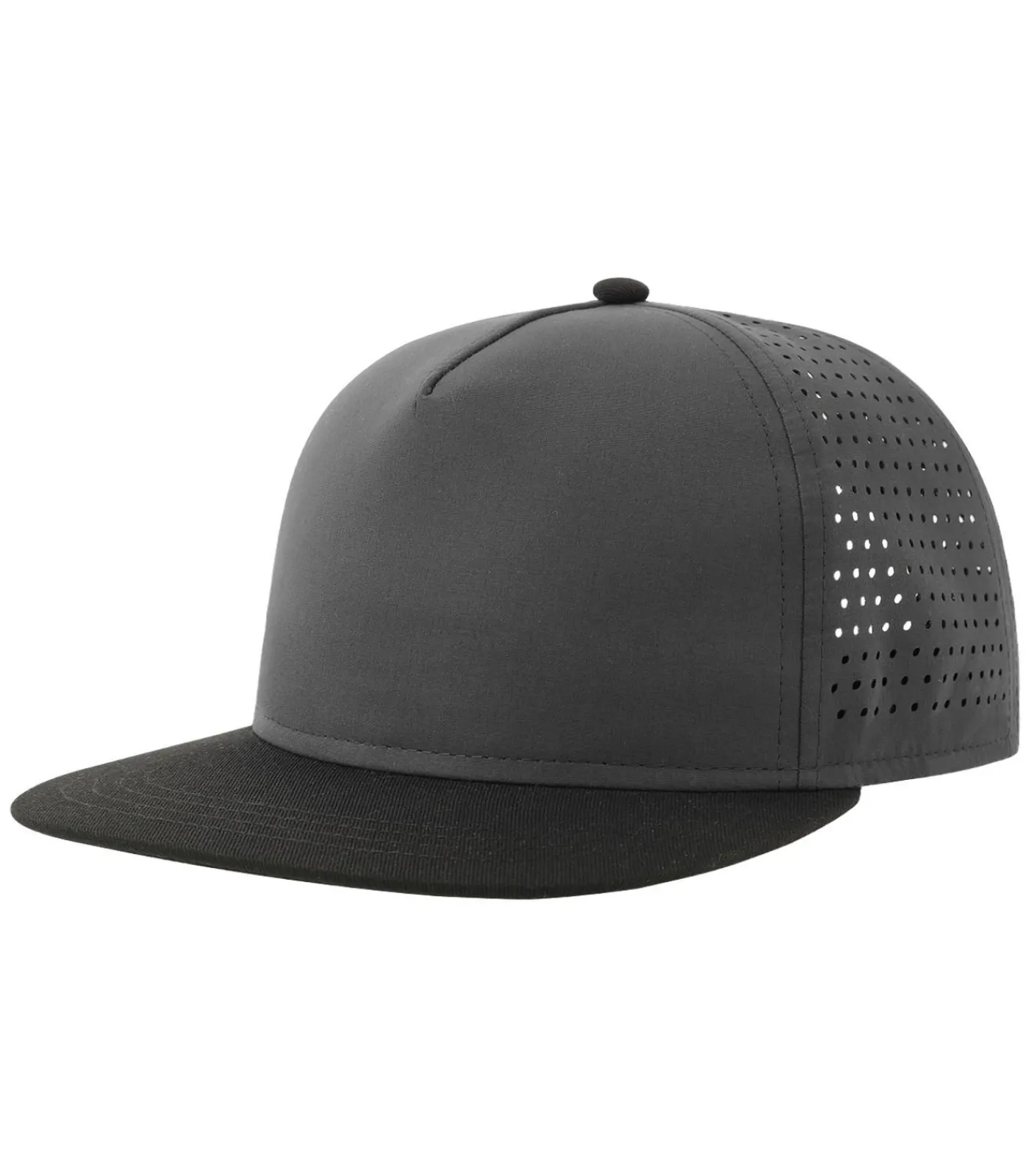 Atlantis Headwear BANK FIVE - Baseball Pet - Donkergrijs darkGrey Clearance