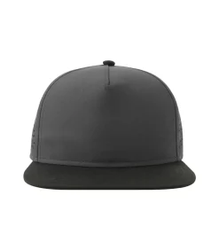 Atlantis Headwear BANK FIVE - Baseball Pet - Donkergrijs darkGrey Clearance