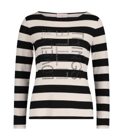 Betty Barclay Basic shirt black/white Outlet
