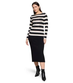 Betty Barclay Basic shirt black/white Outlet