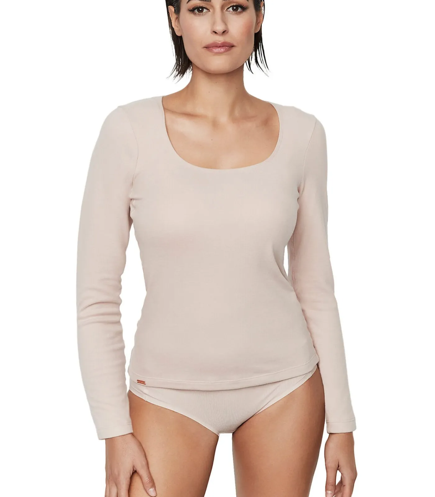 SELMARK BASICOS thermische top met lange mouwen beige Clearance