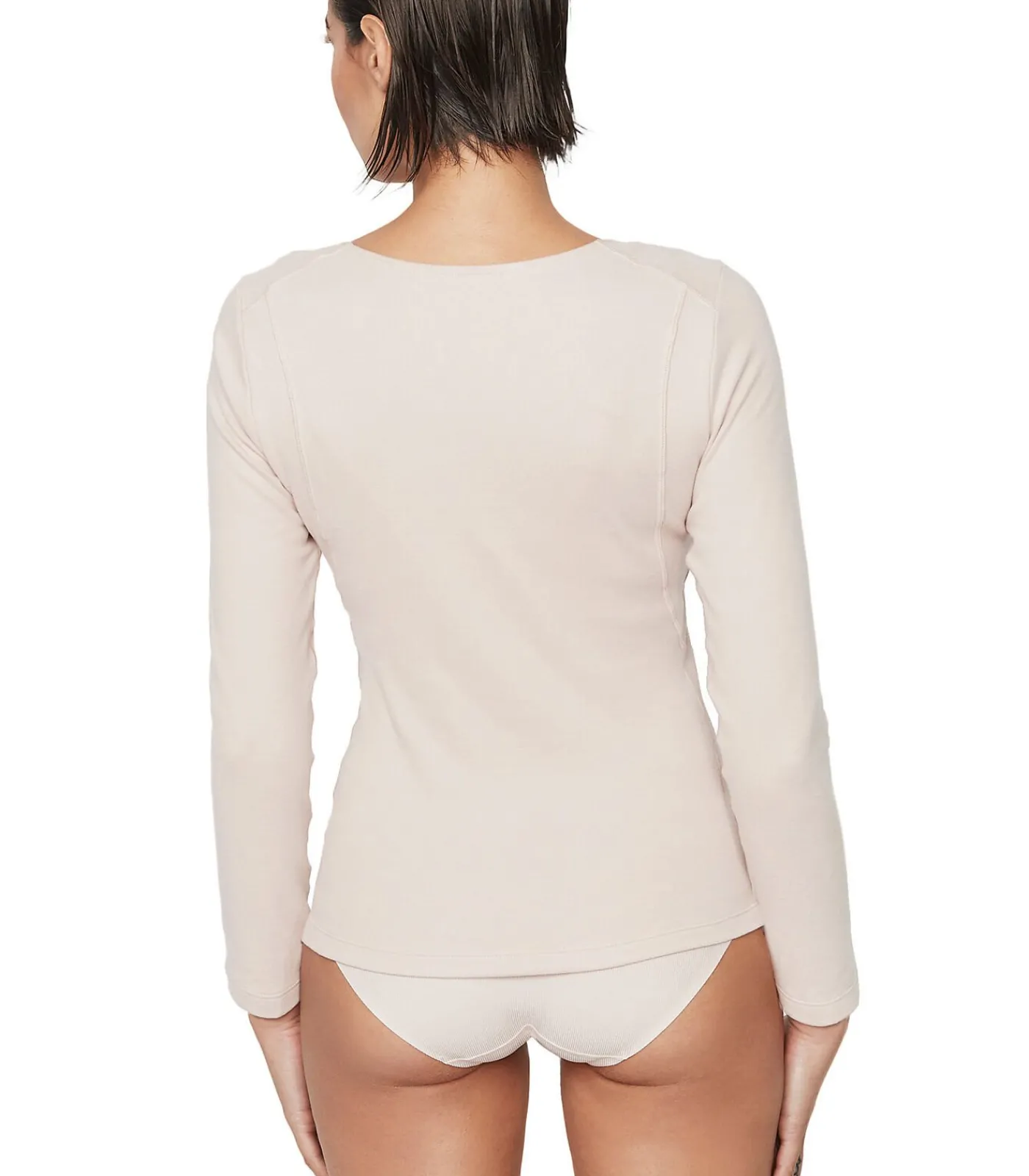 SELMARK BASICOS thermische top met lange mouwen beige Clearance