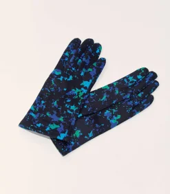 La Fiancée Bedrukte handschoenen GANTS darkBlue Hot