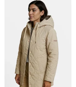 J&JOY jas met stijlvol donseffect beige Best