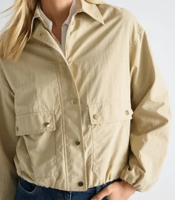 Marie Méro sportieve blouson beige Best
