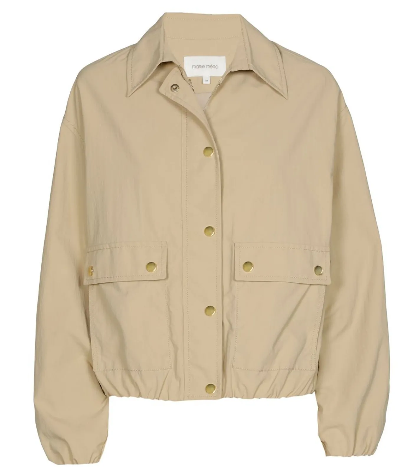 Marie Méro sportieve blouson beige Best