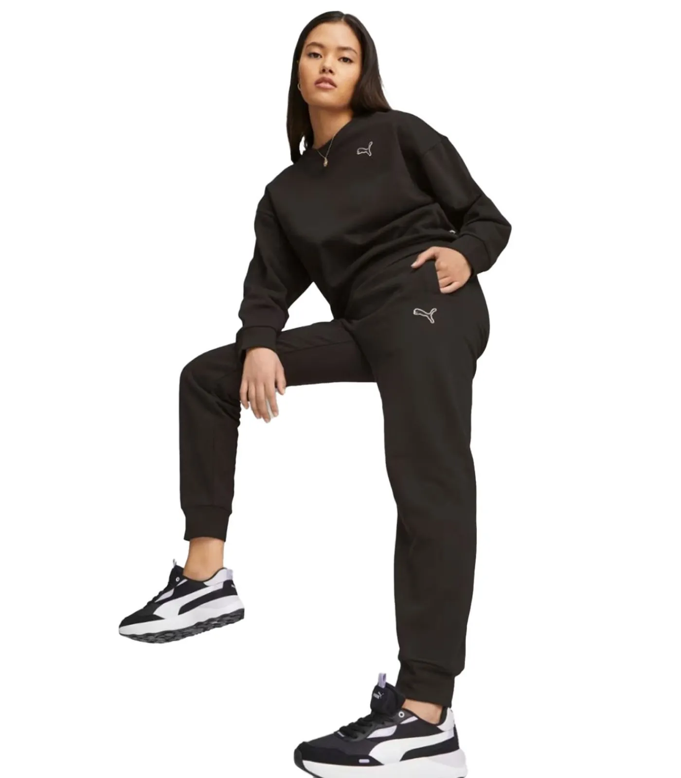 PUMA BETTER ESSENTIALS - Joggingbroek - Zwart black Outlet