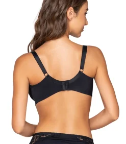 LUNA Beugel push-up beha VENUS black Hot