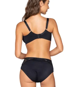 LUNA Beugel push-up beha VENUS black Hot