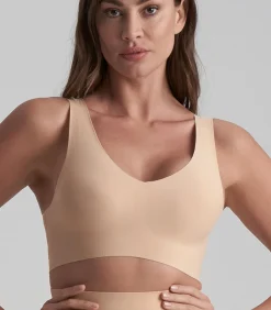 Bye Bra Bh Top V-Hals beige Discount