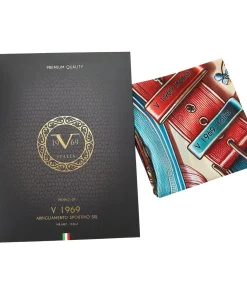 V1969 Big Belts zijden carré pink Discount
