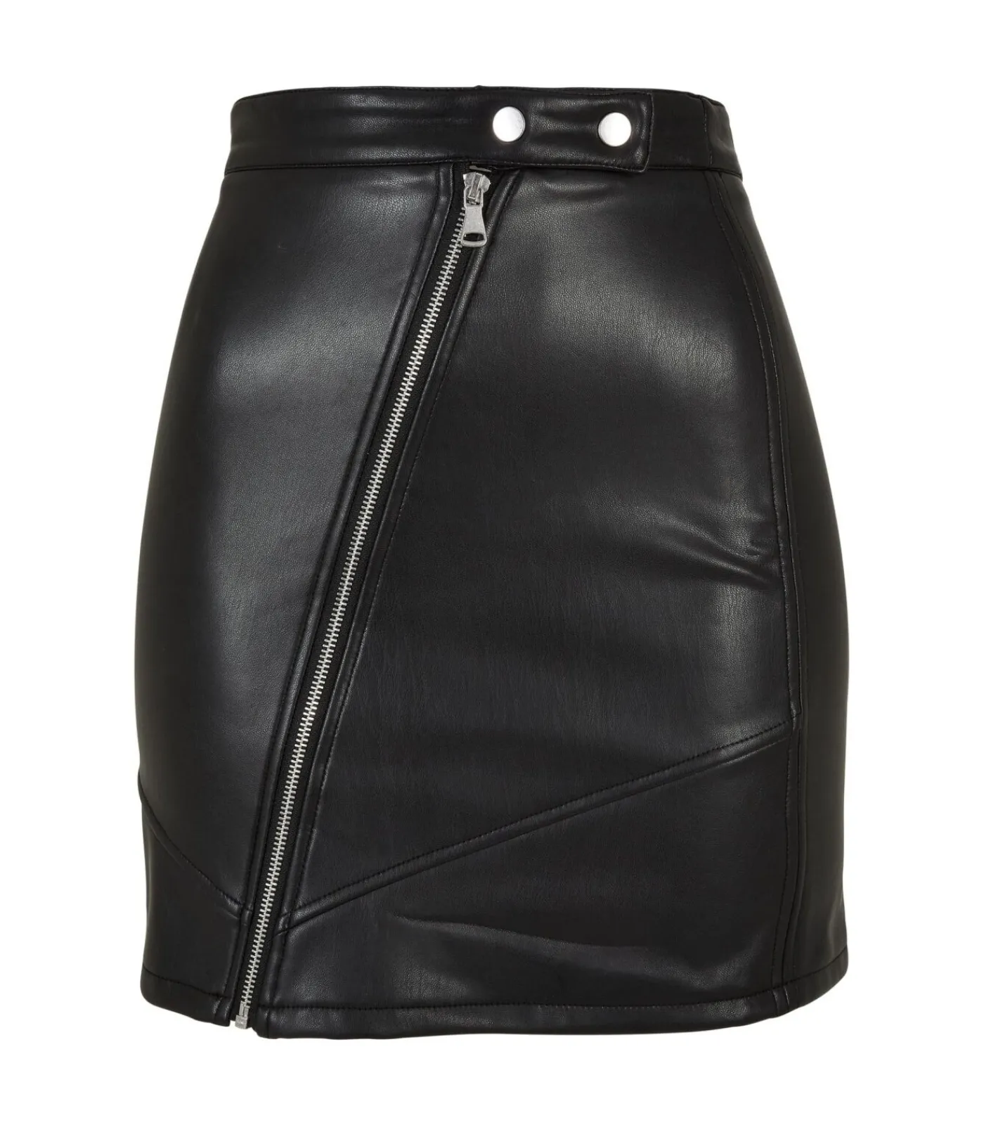 Urban Classics BIKER - Rok - Zwart black Best