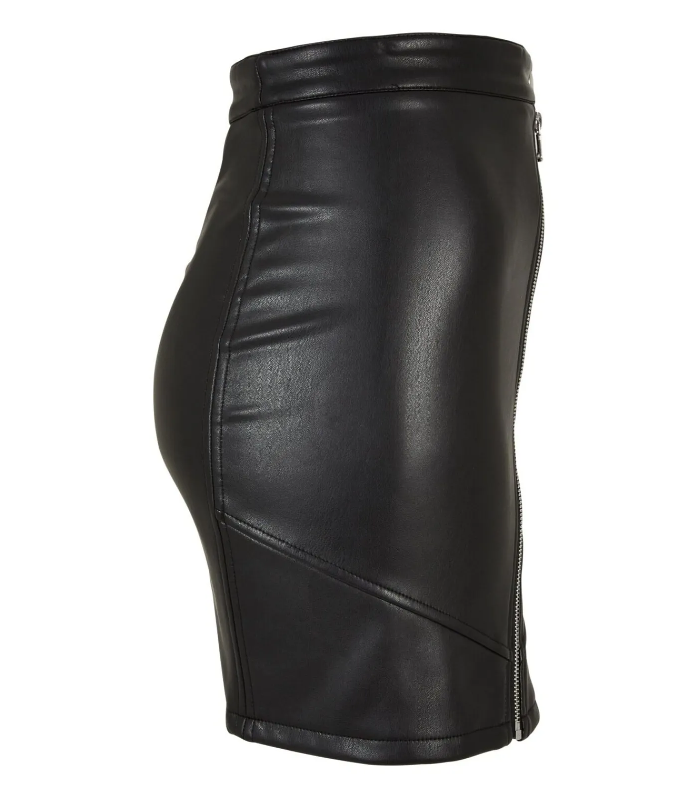 Urban Classics BIKER - Rok - Zwart black Best