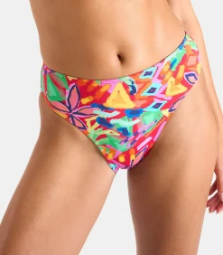 Banana Moon Bikinibroekje met hoge taille RIKA KAILEIA red Discount