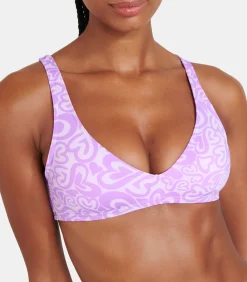 Banana Moon Bikinitopje met print hartje PULCO JOYSPLASH violet New