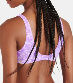 Banana Moon Bikinitopje met print hartje PULCO JOYSPLASH violet New