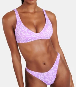 Banana Moon Bikinitopje met print hartje PULCO JOYSPLASH violet New