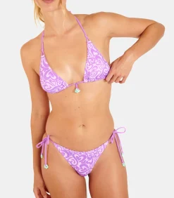 Banana Moon Bikinitopje met print hartje BRARO JOYSPLASH violet Clearance