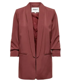Only Blazer 3/4 mouwen vrouwen Elly beige Online