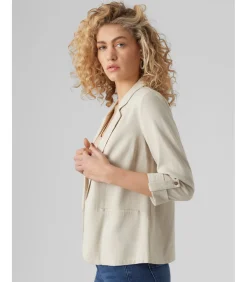 Vero Moda Blazer 3/4 vrouw Jesmilo Loose white Sale