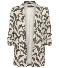 Soaked in Luxury Blazer met print voor dames Shirley beige Hot