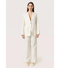 Soaked in Luxury Blazer voor dames Kimina white Best