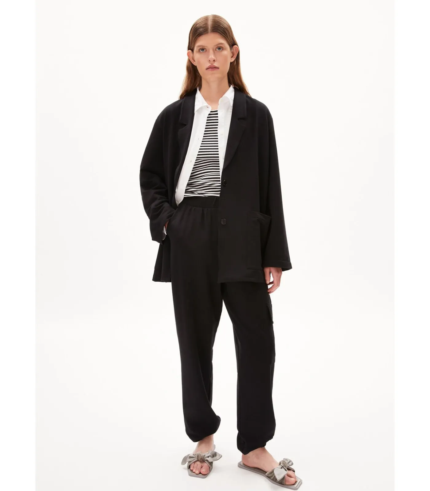 Armed angels Blazer voor dames Maria Fernandaa black Best
