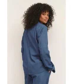 KAFFE Blazer voor dames Sakura blue Hot