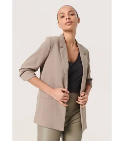 Soaked in Luxury Blazer voor dames Shirley beige Sale