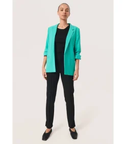 Soaked in Luxury Blazer voor dames Shirley green Hot