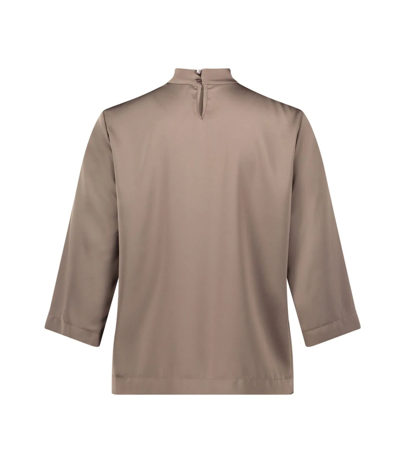 Betty Barclay Blouse in shirtstijl brown New
