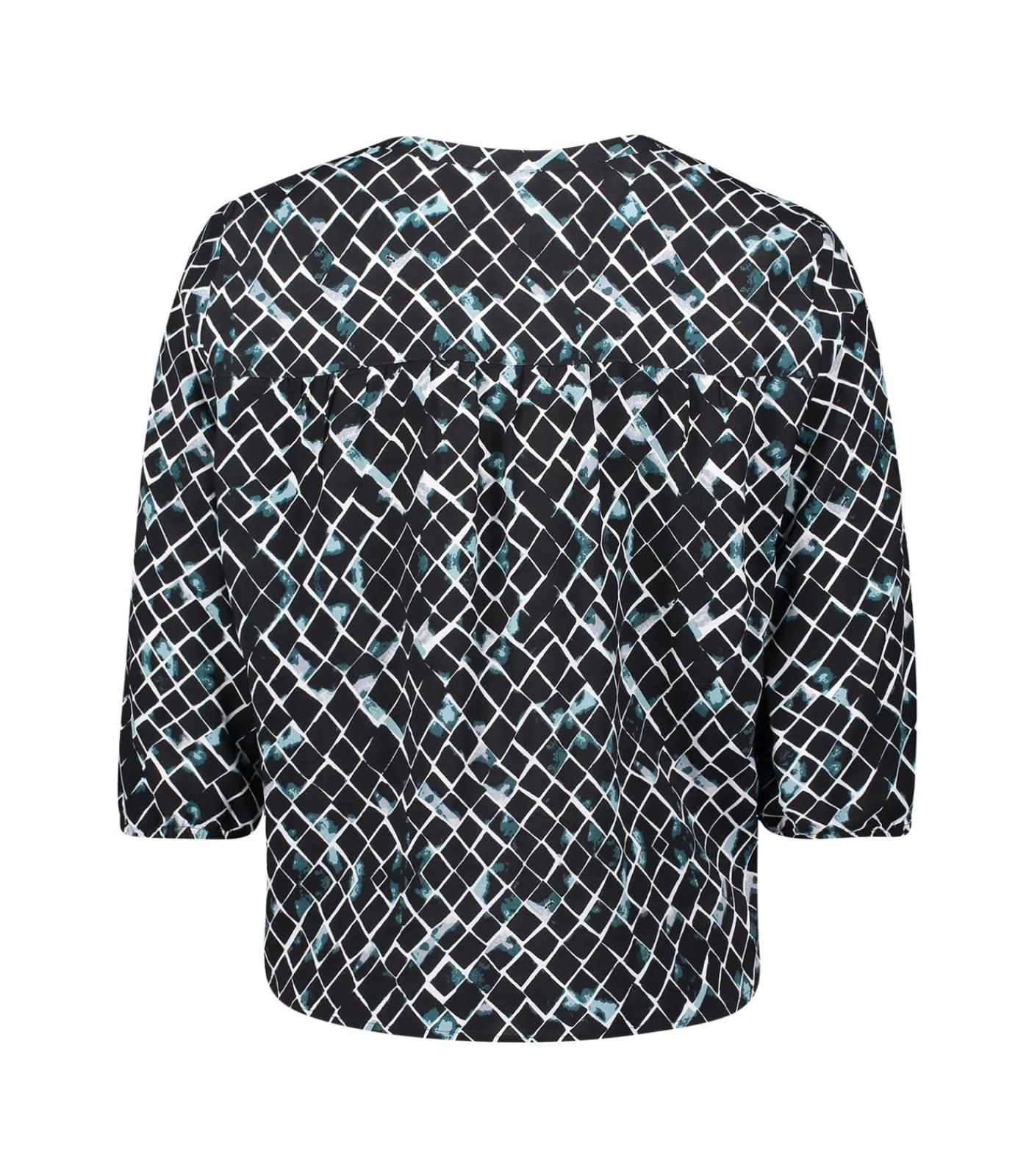 Betty & Co Blouse in shirtstijl petrolBlue Sale